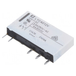 Releu Electromagnetic SPDT 12VDC 6A PCB | Electronic-mag.ro | Componente Electronice