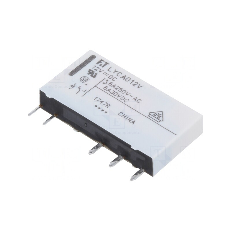 Releu Electromagnetic SPDT 12VDC 6A PCB | Electronic-mag.ro | Componente Electronice Releu Electromagnetic SPDT 12VDC 6A PCB | Electronic-mag.ro | Componente Electronice