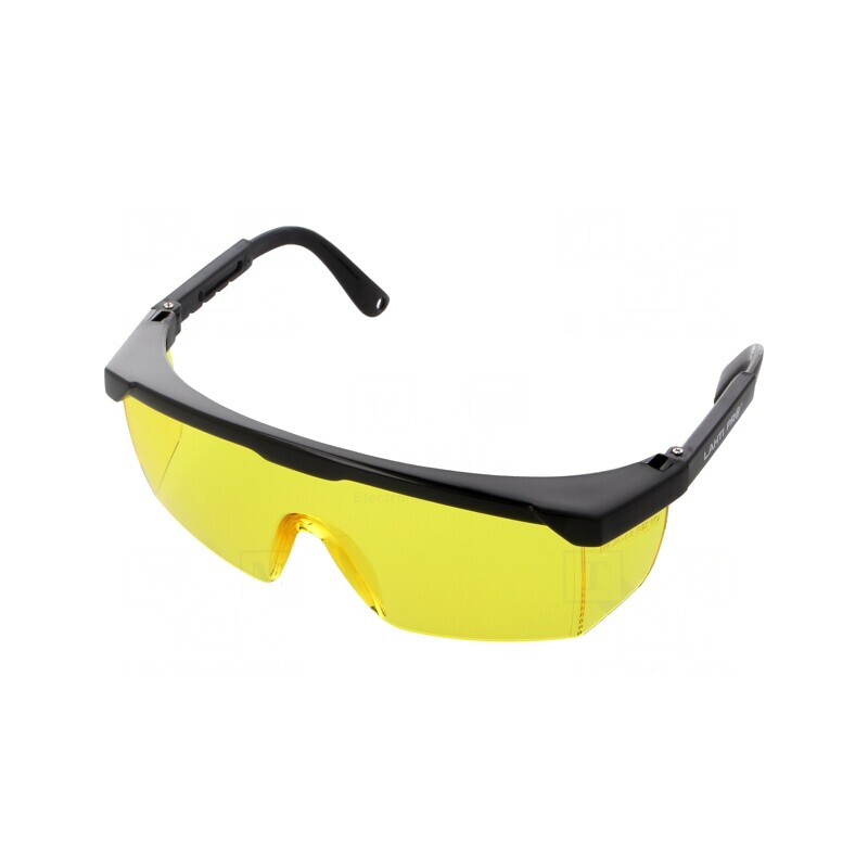 Ochelari de protecție UV cu lentilă galbenă | Electronic-mag.ro | Componente Electronice
