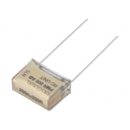 Condensator Hârtie X2 250nF 125VAC 15.2mm THT PMR205 | Electronic-mag.ro | Componente Electronice