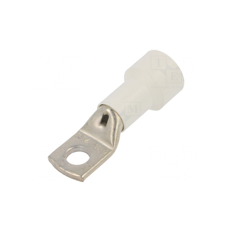 Inel Tubular M12 12.5mm 95mm2 Crimpat Alb | Electronic-mag.ro | Componente Electronice