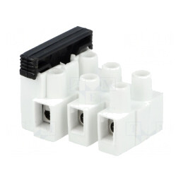 Regletă de Conexiuni cu Şurub 2,5mm2 450V 3 Piste | Electronic-mag.ro | Componente Electronice