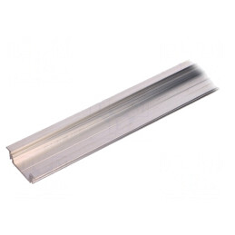Profi Profil Aluminiu Încăsat pentru Module LED 1m Natural | Electronic-mag.ro | Componente Electronice