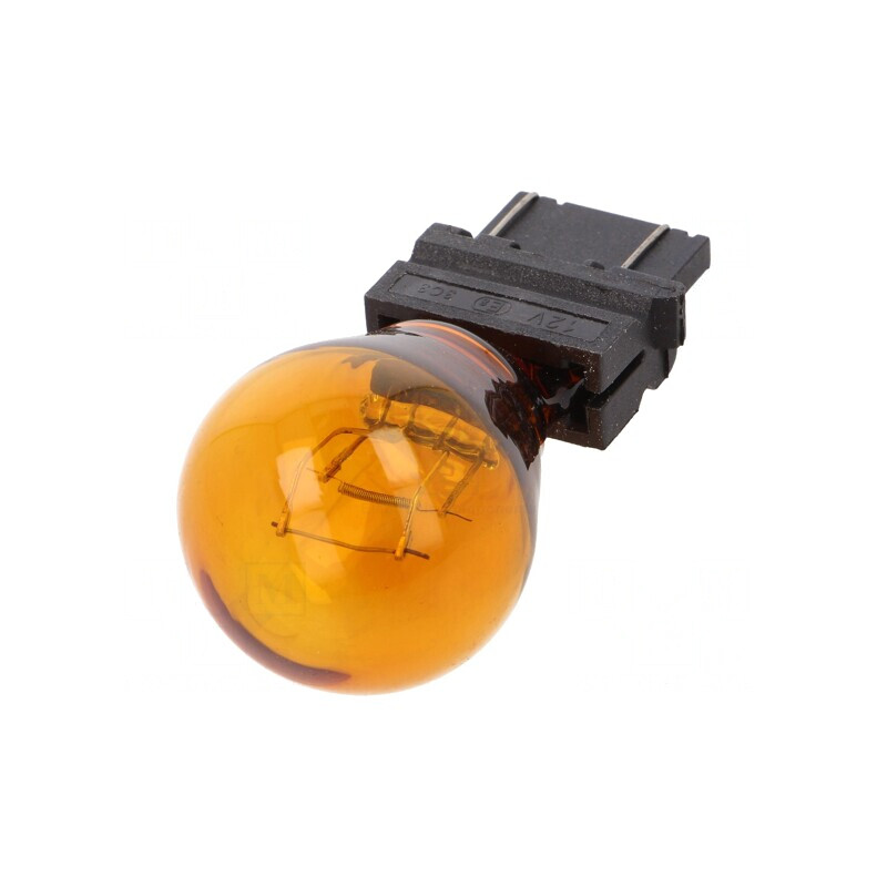 Bec Auto Portocaliu 12V 27/7W VISIONPRO | Electronic-mag.ro | Componente Electronice