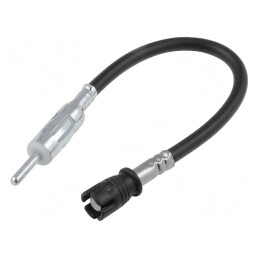 Adaptor Antenă DIN RAKU II Femeie cu Cablu 0.15m | Electronic-mag.ro | Componente Electronice