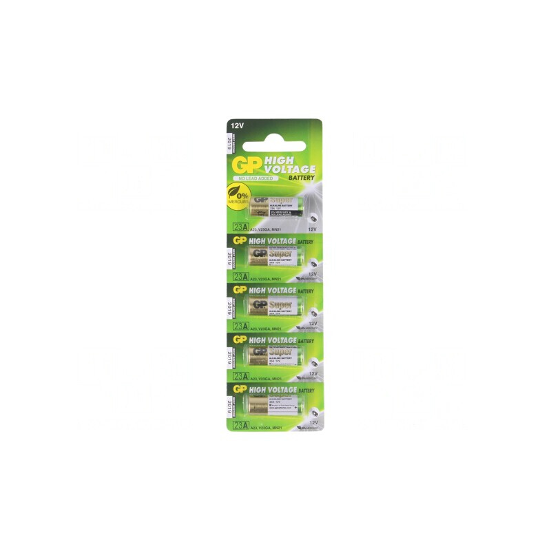 Baterie alcalină 12V 23A nereîncărcabilă Ø10x28mm | Electronic-mag.ro | Componente Electronice