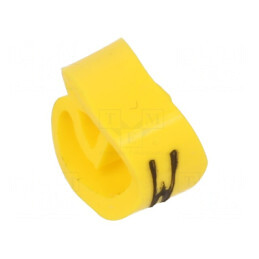 Marker Galben pentru Marcaj PVC 4-10mm | Electronic-mag.ro | Componente Electronice