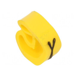 Markere Galbene PVC 4-10mm pentru Marcaj  | Electronic-mag.ro | Componente Electronice