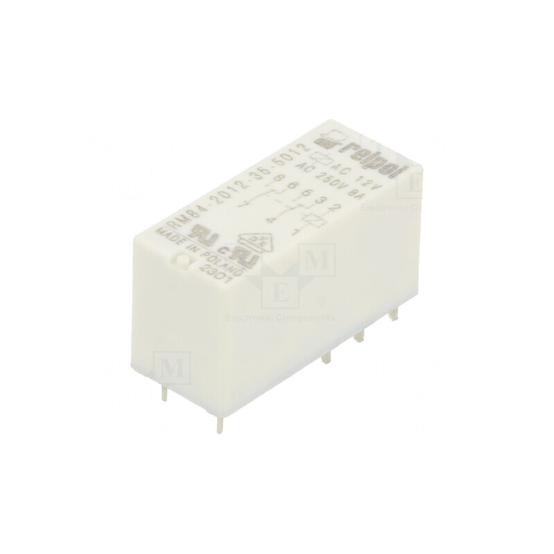 Releu Electromagnetic DPDT 12VAC 8A PCB | Electronic-mag.ro | Componente Electronice Releu Electromagnetic DPDT 12VAC 8A PCB | Electronic-mag.ro | Componente Electronice