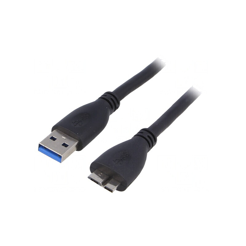 Cablu USB 3.0 A-Micro B 0,5m | Electronic-mag.ro | Componente Electronice