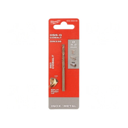 Burghiu Metal 4,2mm Oțel Rapid cu Cobalt HSS-Co | Electronic-mag.ro | Componente Electronice