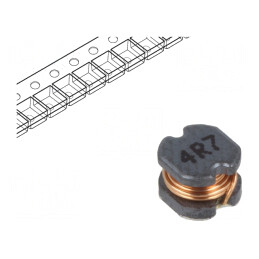 Inductor SMD 4.7uH 109mΩ -40÷125°C ±20% 4x4.5x3.2mm | Electronic-mag.ro | Componente Electronice
