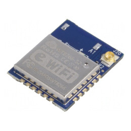 Modul WiFi SMD 18.6x15mm 197/56mA