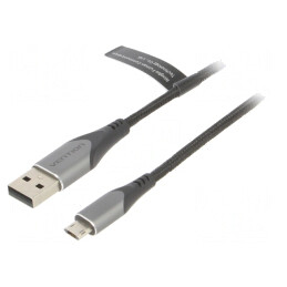 Cablu USB 2.0 USB A la Micro USB Reversibil 0,25m | Electronic-mag.ro | Componente Electronice