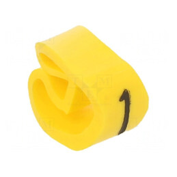 Markere Marcaj Galben 4-10mm PVC | Electronic-mag.ro | Componente Electronice