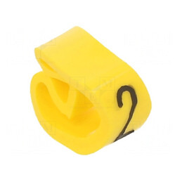 Markere Marcaj PVC Galben 4-10mm | Electronic-mag.ro | Componente Electronice