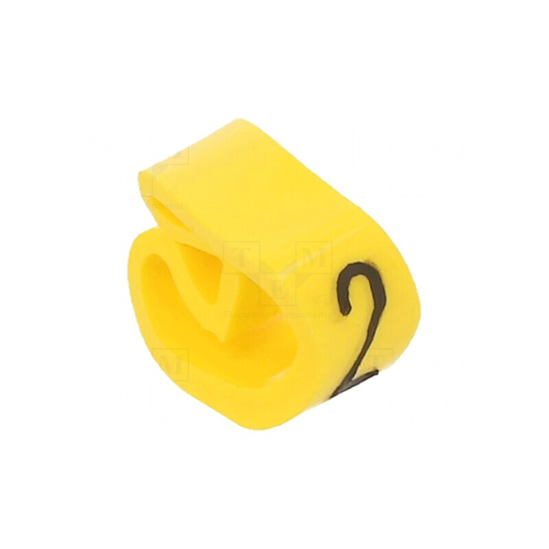 Markere Marcaj PVC Galben 4-10mm | Electronic-mag.ro | Componente Electronice