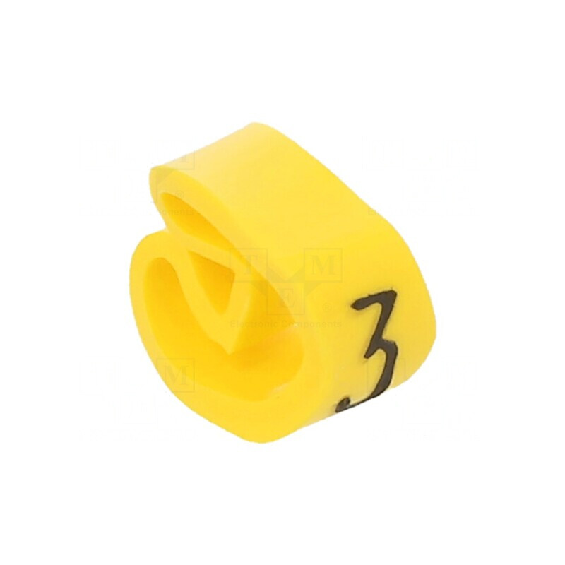 Markere Galbene pentru Marcaj PVC 4-10mm | Electronic-mag.ro | Componente Electronice