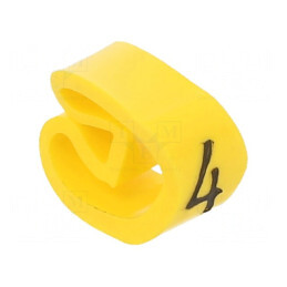 Markere Marcaj PVC Galben 4-10mm | Electronic-mag.ro | Componente Electronice
