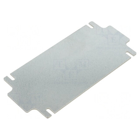 Placă de Montare Oțel 70x150mm 1.5mm | Electronic-mag.ro | Componente Electronice