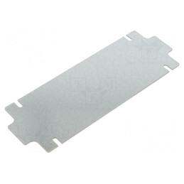 Placă de Montare Oțel 64,45mm x 181,15mm x 1,5mm | Electronic-mag.ro | Componente Electronice