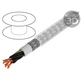Cablu BiT 500 CY 7G 0.75mm2 Ecranat Cupru Cositorit | Electronic-mag.ro | Componente Electronice
