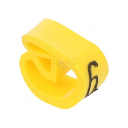 Markere Marcaj Galbene PVC 4-10mm | Electronic-mag.ro | Componente Electronice