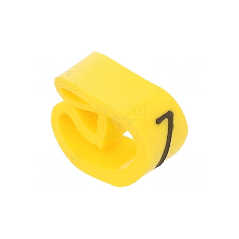 Markere Galbene pentru Marcaj PVC 4-10mm | Electronic-mag.ro | Componente Electronice