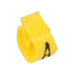 Markere Marcaj PVC Galbene 4-10mm | Electronic-mag.ro | Componente Electronice