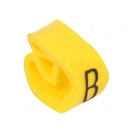 Markere Galbene PVC 4-10mm pentru Marcaj | Electronic-mag.ro | Componente Electronice