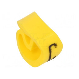 Markere Marcaj Galbene PVC 4-10mm -30÷60°C | Electronic-mag.ro | Componente Electronice