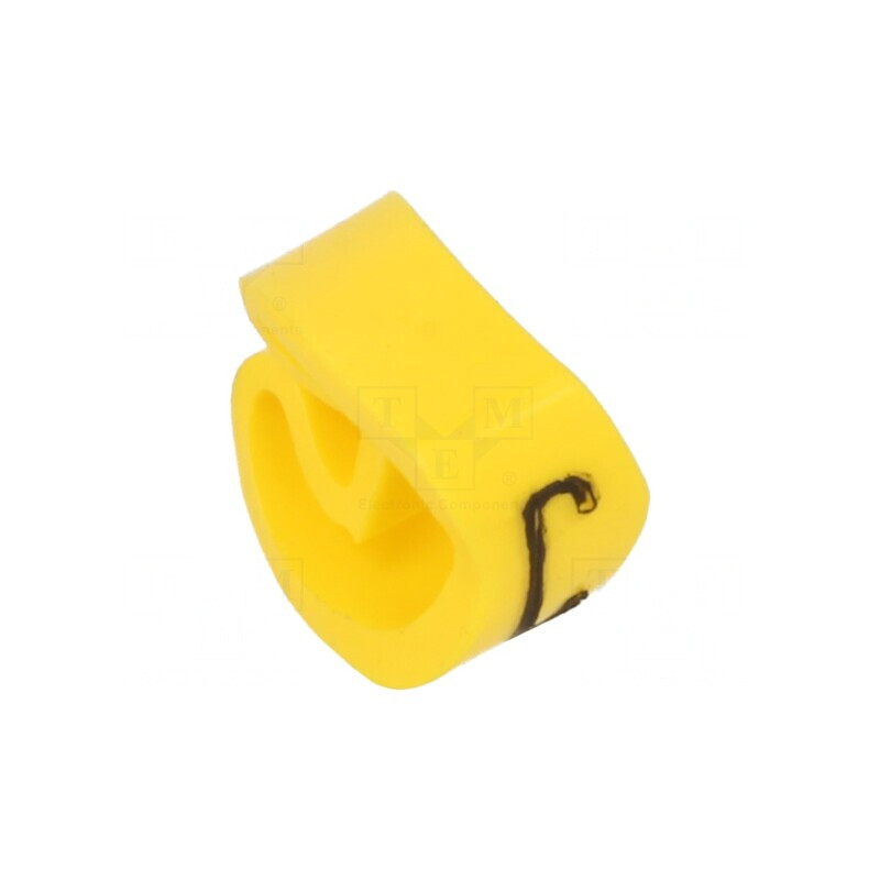 Markere Marcaj Galbene PVC 4-10mm -30÷60°C | Electronic-mag.ro | Componente Electronice