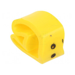 Markere de Marcaj PVC Galben 4-10mm | Electronic-mag.ro | Componente Electronice