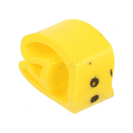 Markere de Marcaj PVC Galben 4-10mm | Electronic-mag.ro | Componente Electronice