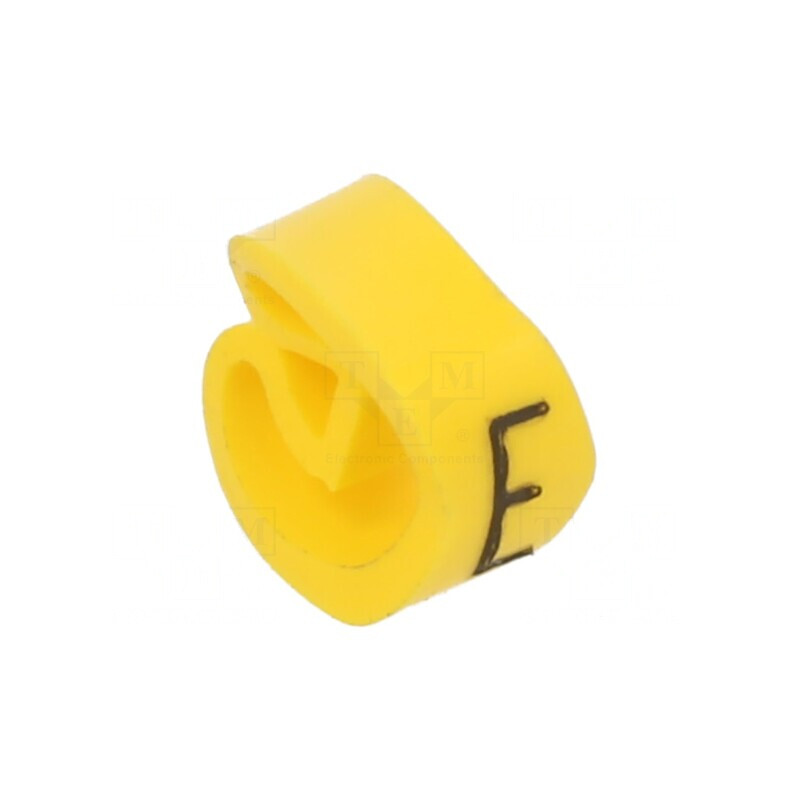Markere Marcaj Galben PVC 4-10mm | Electronic-mag.ro | Componente Electronice