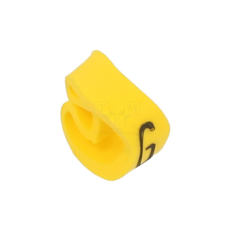Markere Marcaj PVC Galben 4-10mm | Electronic-mag.ro | Componente Electronice