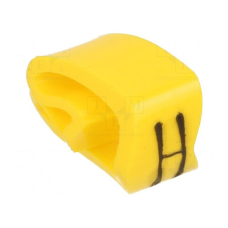 Marcator Galben PVC H 4-10mm -30÷60°C | Electronic-mag.ro | Componente Electronice