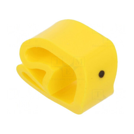 Markere Marcaj Galbene PVC 4-10mm Orificiu | Electronic-mag.ro | Componente Electronice