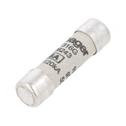 Siguranță gG 16A 500VAC 10x38mm | Electronic-mag.ro | Componente Electronice