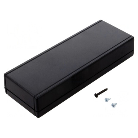 Carcasă Universală ABS Neagră 47x127x23mm | Electronic-mag.ro | Componente Electronice