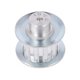 Roată de curea T5 10mm aluminiu | Electronic-mag.ro | Componente Electronice