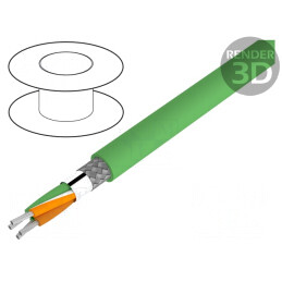 Cablu de Rețea ETHERLINE® Cat.5e PVC SF/UTP 1x4x26AWG | Electronic-mag.ro | Componente Electronice