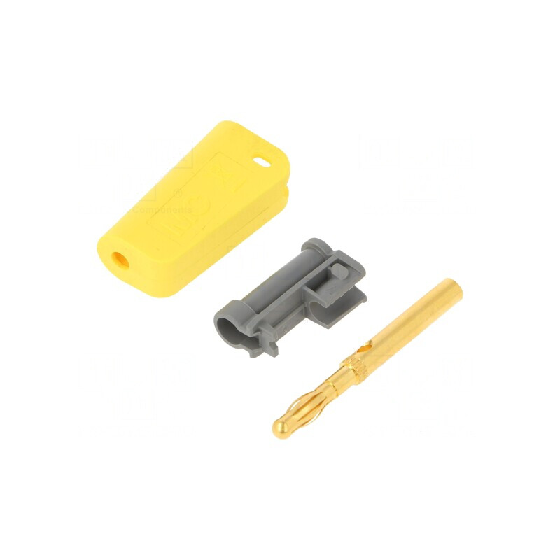 Mufă Banană 4mm Galbenă Neizolată 19A | Electronic-mag.ro | Componente Electronice Mufă Banană 4mm Galbenă Neizolată 19A | Electronic-mag.ro | Componente Electronice