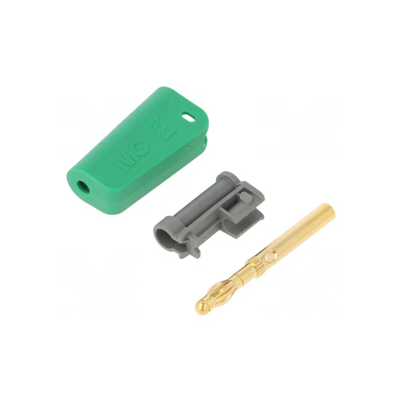 Mufă Banană Verde 4mm Neizolat Aurit 19A | Electronic-mag.ro | Componente Electronice Mufă Banană Verde 4mm Neizolat Aurit 19A | Electronic-mag.ro | Componente Electronice