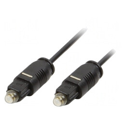 Cablu Toslink 2m 2.4mm | Electronic-mag.ro | Componente Electronice
