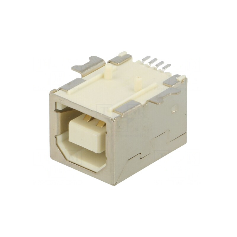 Soclu USB B PCB SMT 4 Pini Orizontali USB 2.0 1A 30V | Electronic-mag.ro | Componente Electronice Soclu USB B PCB SMT 4 Pini Orizontali USB 2.0 1A 30V | Electronic-mag.ro | Componente Electronice