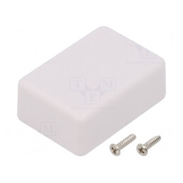 Carcasă Universală ABS Albă IP40 35x50x20mm | Electronic-mag.ro | Componente Electronice