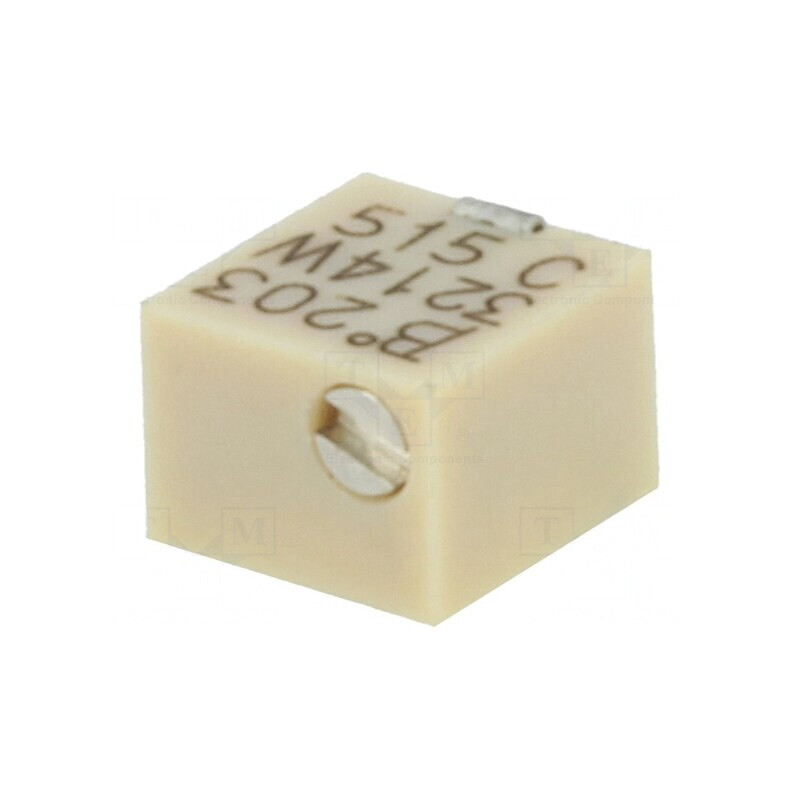 Potentiometru Multitura Vertical 20kΩ 250mW SMD | Electronic-mag.ro | Componente Electronice