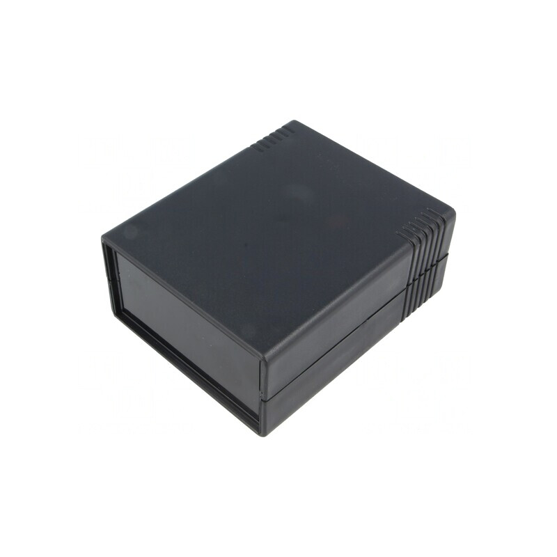Carcasă ABS neagră 91x111x49 mm | Electronic-mag.ro | Componente Electronice