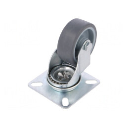 Roată de transport 50mm 40kg | Electronic-mag.ro | Componente Electronice
